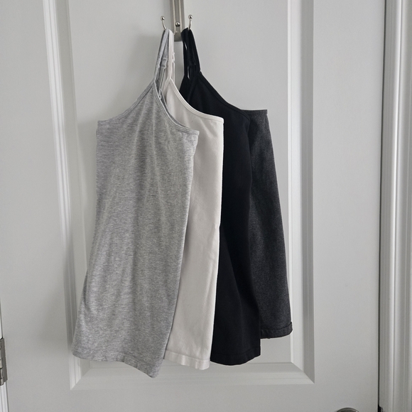 Amazon Essentials Women's Camisole Set - Black, Gray, White, Light Gray - Picture 2 of 14